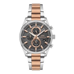 Slazenger SL.09.2515.2.04 Erkek Kol Saati – Çelik Kasa & Kordon, Rose Gold Detaylı