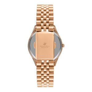 Beverly Hills Polo Club BP3390C.430 Kol Saati | 37 mm Rose Gold Kasa, Diamond Serisi