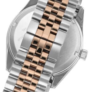 Beverly Hills Polo Club BP3018X.560 Erkek Kol Saati | 41 mm Silver-Rose Gold Çelik, Siyah Kadran