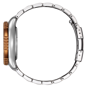 Citizen NY0164-65XE Erkek Dalgıç Saati – Otomatik Mekanizma, Bronz Bezel, 200M Su Geçirmezlik
