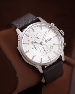 Lee Cooper LC06889.669-NL Erkek Spor Kol Saati – Deri Kordonlu, Takvimli, Şık ve Dayanıklı