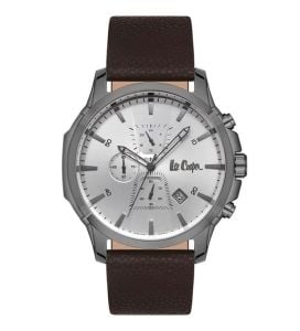 Lee Cooper LC06889.669-NL Erkek Spor Kol Saati – Deri Kordonlu, Takvimli, Şık ve Dayanıklı