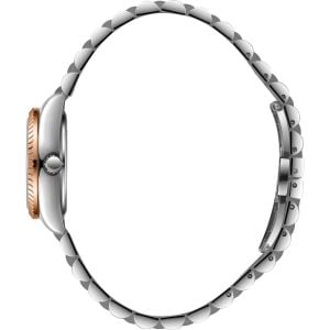 Lee Cooper LC08126.540 Kadın Kol Saati | Çelik Kordon, Rose-Gold, Takvimli Quartz Mekanizma