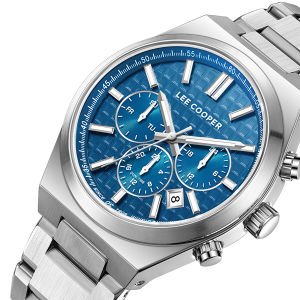 Lee Cooper LC08084.390 Mavi Kadranlı Çelik Erkek Kol Saati