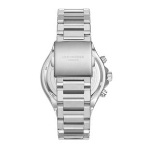 Lee Cooper LC08067.390 Erkek Kol Saati – Mavi Çerçeve, Kronograf Tasarım, Çelik Kasa