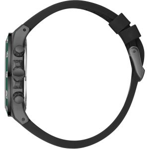 Lee Cooper LC08066.077 Erkek Kol Saati – Yeşil Silikon Kordonlu Kronograf Tasarım