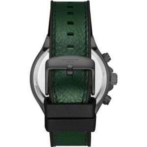 Lee Cooper LC08066.077 Erkek Kol Saati – Yeşil Silikon Kordonlu Kronograf Tasarım