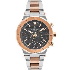BHPC BP3217X.560 Erkek Kol Saati | Rose Gold &Gümüş, 44mm Kasa