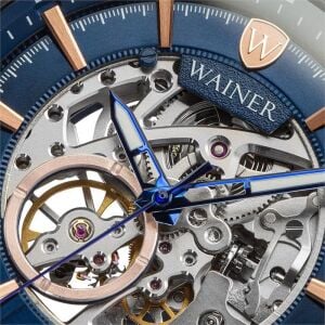 Wainer WA.25980-E Otomatik Erkek Kol Saati – Lacivert Şıklığıyla İsviçre Zerafeti