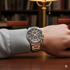 Slazenger SL.09.2515.2.04 Erkek Kol Saati – Çelik Kasa & Kordon, Rose Gold Detaylı