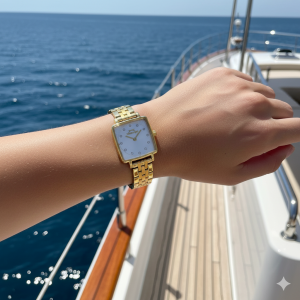 Slazenger SL.09.2507.3.02 Kadın Kol Saati | Taş Detaylı Altın Şıklığı