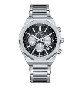 Slazenger SL.09.2503.2.01 Erkek Kol Saati | Çelik Güç, Siyah Sportif Şıklık
