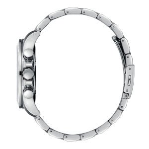 Slazenger SL.09.2482.2.05 Erkek Kol Saati | 44 mm Çelik Güç, Siyah Kadranda Fonksiyonel Şıklık