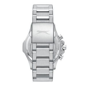 Slazenger SL.09.2482.2.05 Erkek Kol Saati | 44 mm Çelik Güç, Siyah Kadranda Fonksiyonel Şıklık