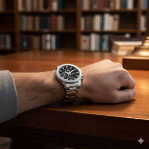 Slazenger SL.09.2482.2.05 Erkek Kol Saati | 44 mm Çelik Güç, Siyah Kadranda Fonksiyonel Şıklık