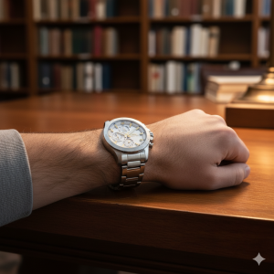 Slazenger SL.09.2482.2.04 Erkek Kol Saati | Sarı Detaylı 44 mm Çelik Güç ve Fonksiyonellik