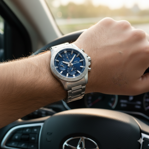 Slazenger SL.09.2482.2.03 Erkek Kol Saati | Mavi Kadranlı 44 mm Çelik Sportif Şıklık