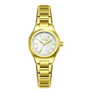 Slazenger SL.09.2474.3.02 Kadın Kol Saati | 24 mm İnci Kadranlı Altın Şıklığı