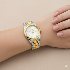 Slazenger SL.09.2473.3.05 Kadın Kol Saati | İki Renkli Çelik Şıklık ve İnci Kadran Zarafeti