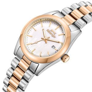 Slazenger SL.09.2473.3.04 Kadın Kol Saati | Rose Gold & Gümüş Şıklığıyla 28 mm Zarafet
