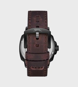 Slazenger SL.09.2435.1.06 Otomatik Erkek Kol Saati | Mekanizma Görünümlü Deri Kordonlu