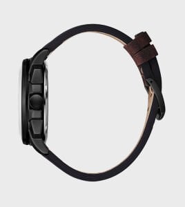 Slazenger SL.09.2435.1.06 Otomatik Erkek Kol Saati | Mekanizma Görünümlü Deri Kordonlu