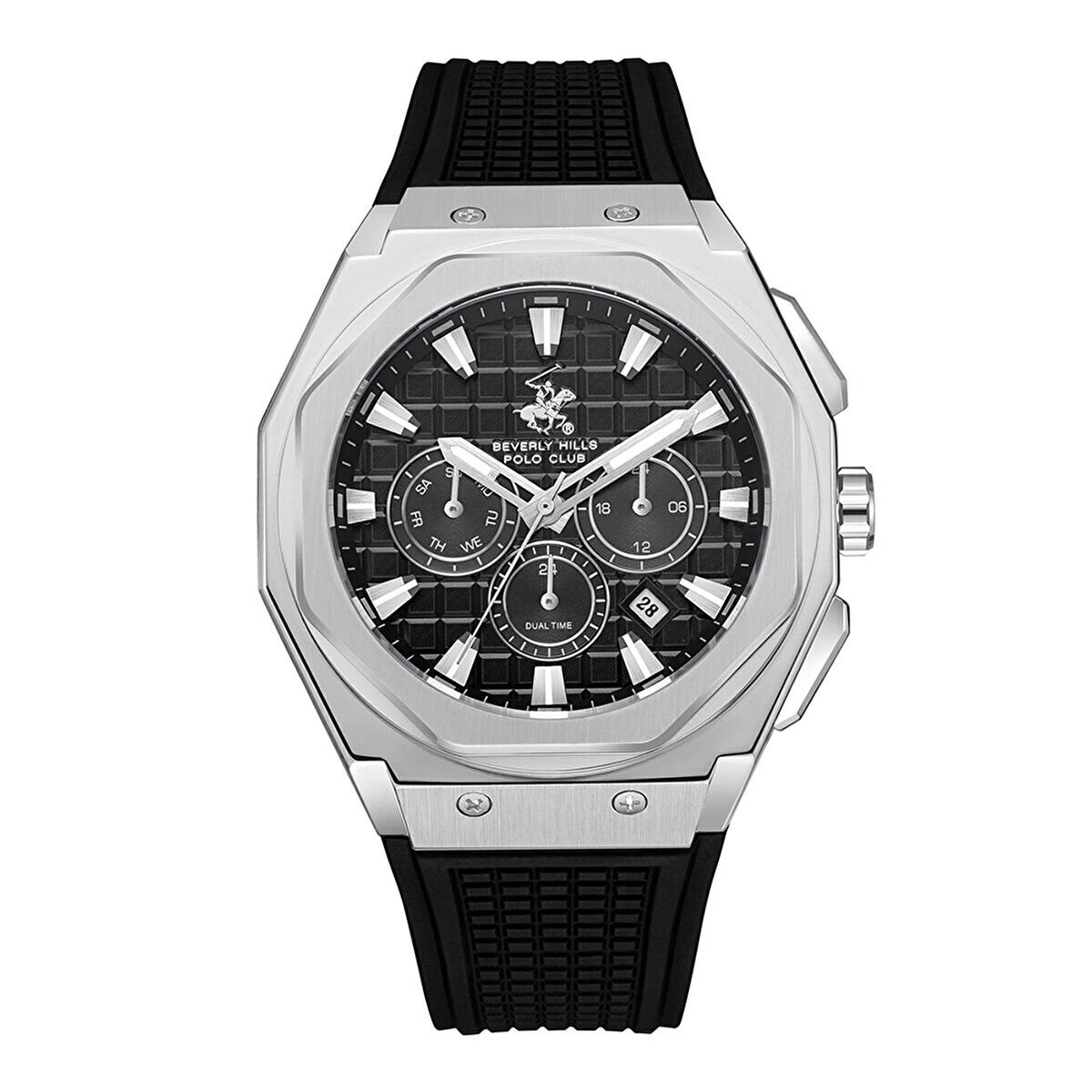 Beverly Hills Polo Club BP3718X.351 Erkek Kol Saati | 45mm, 10 ATM, Seramik Safir Kaplama Cam