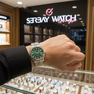 Quantum QMG941.370 Erkek Kol Saati | 41MM, Otomatik Mekanizma, Safir Cam, 10 ATM, Yeşil Kadran