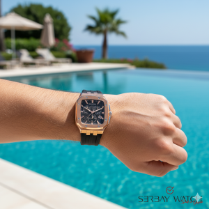 Quantum HNG1033.451 Erkek Kol Saati | 44MM, Kronograf, Silikon Kordon, 10 ATM