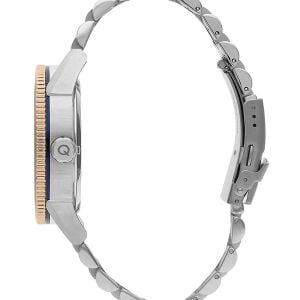 Quantum QMG1024.590 Otomatik Erkek Kol Saati | 46MM, Safir Cam, Rose Detaylı Diver, Yedek Kordon Hediyeli