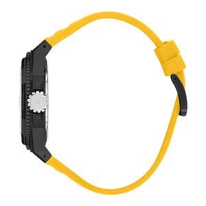 Quantum BAR1091.614 Erkek Kol Saati | 47MM Otomatik, 20 ATM, Sarı Silikon Kordon