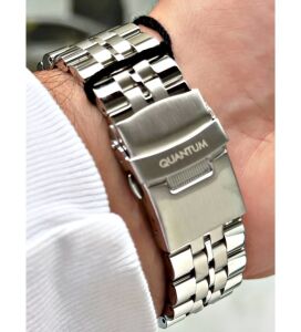 Quantum PWG1008.380 Erkek Kol Saati | 45 mm, Chronograph, Kırmızı Kadran