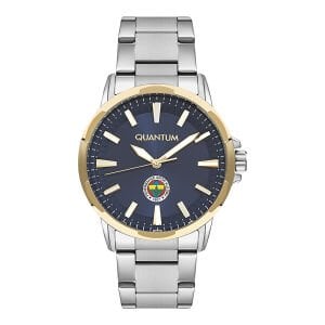 Quantum F1069.290 Fenerbahçe Taraftar Kol Saati | 46 mm, Çelik Kasa, Resmi Lisanslı