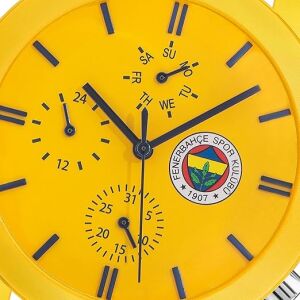 Quantum F1085.114 Fenerbahçe Kol Saati | Sarı Renkli Silikon Spor Saat