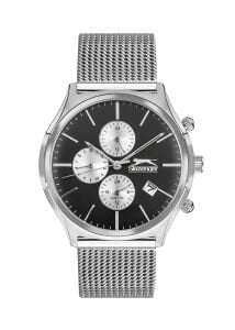 Slazenger SL.09.1824.2.01 Erkek Kol Saati | 41mm Paslanmaz Çelik, Dual Time