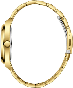 Slazenger SL.09.2555.2.05 Erkek Kol Saati | 41 mm Altın Sarı Oval Kasa, Tarih-Gün Göstergeli, Paslanmaz Çelik