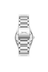 Slazenger SL.09.2555.2.01 Erkek Kol Saati | 41 mm Silver Kasa, Oval Tasarım, Takvimli Paslanmaz Çelik