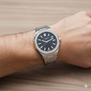 Lee Cooper LC07952.380 Erkek Kol Saati | 42 mm Çelik Kasa, Siyah Kadran