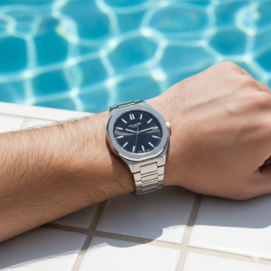 Lee Cooper LC07952.380 Erkek Kol Saati | 42 mm Çelik Kasa, Siyah Kadran