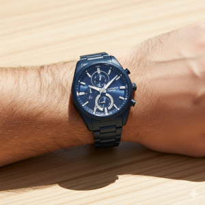 Lee Cooper LC07947.990 Erkek Kol Saati | 45 mm Lacivert Kasa ve Kadran