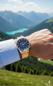 Lee Cooper LC07533.490-NM Erkek Kol Saati | 45 mm Rose Gold Çelik Kasa