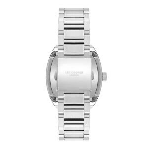 Lee Cooper LC07976.380 Erkek Kol Saati | 44 mm Gümüş Kasa, Mavi İskelet Kadran, Otomatik Mekanizma