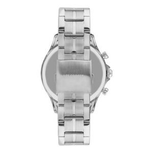 Lee Cooper LC07403.390 Erkek Kol Saati | 45 mm Çelik Kasa, Kronograf Mavi Kadran, Takimetre Ölçekli