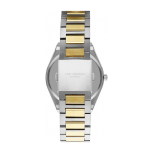 Lee Cooper LC07608.270 Erkek Kol Saati | 42 mm Yeşil Kadran, Altın-Gümüş Çelik Kordon