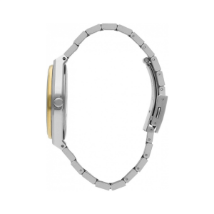 Lee Cooper LC07608.270 Erkek Kol Saati | 42 mm Yeşil Kadran, Altın-Gümüş Çelik Kordon