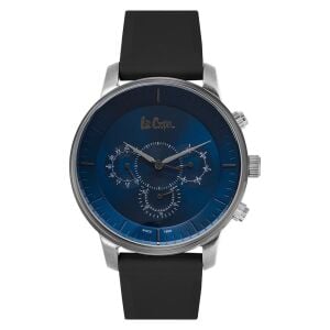 Lee Cooper LC06919.091 Erkek Kol Saati | 45 mm Çelik Kasa, Mavi Kadran