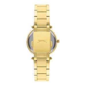 Slazenger SL.09.2286.4.02 Kadın Kol Saati | 32 mm Altın Renk Kasa, Çok Göstergeli Kadran