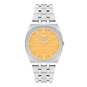 Slazenger SL.09.2311.3.06 Kadın Kol Saati | 30 mm Çelik Kasa, Sarı Kadran