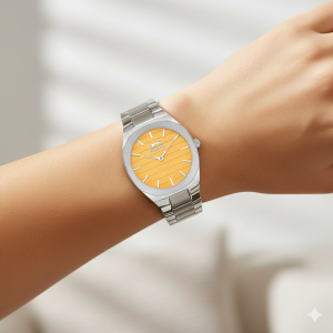 Slazenger SL.09.2311.3.06 Kadın Kol Saati | 30 mm Çelik Kasa, Sarı Kadran