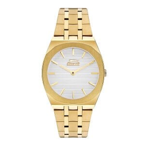 Slazenger SL.09.2311.3.04 Kadın Kol Saati | 30 mm Altın Kasa, Gümüş Kadran